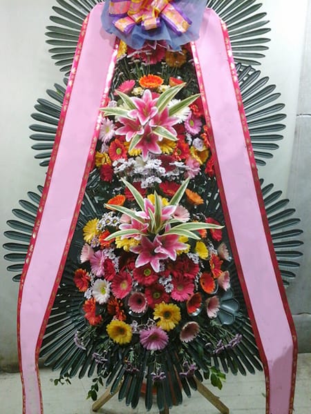 고향 선후배 친목 단체에서 보내주신 꽃선물
